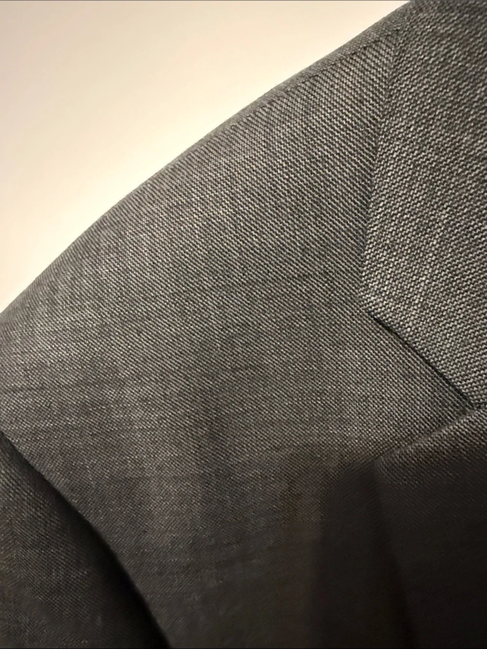 J. Crew Thompson Charcoal Gray Men's Two-Button Suit Blazer - 40R